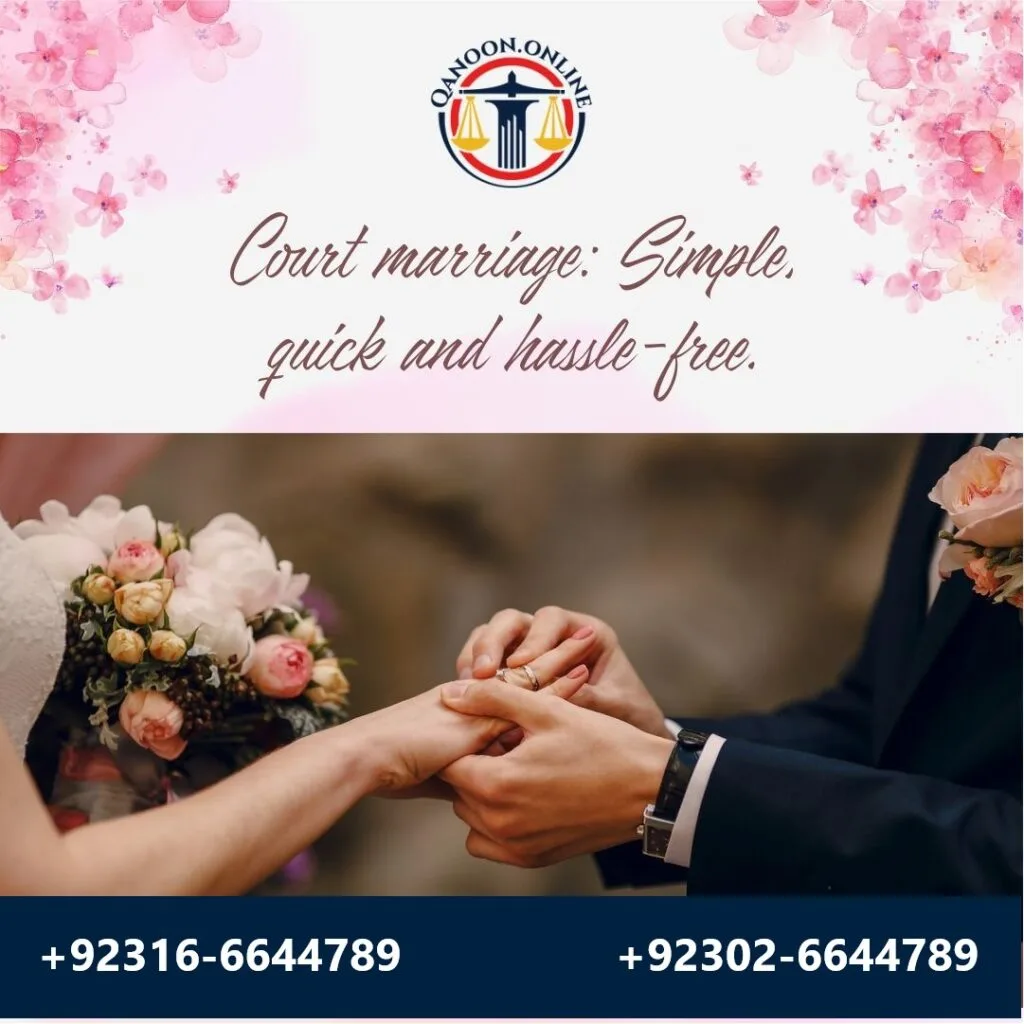 Court Marriage in Pakistan