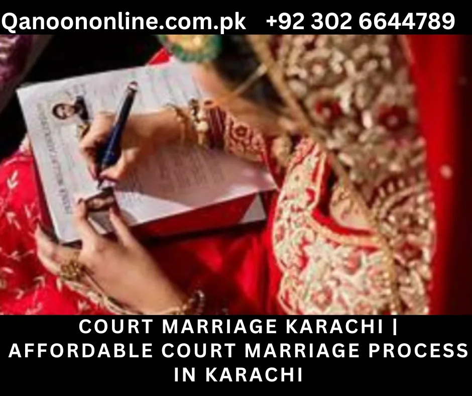 Court Marriage in Karachi and Lahore