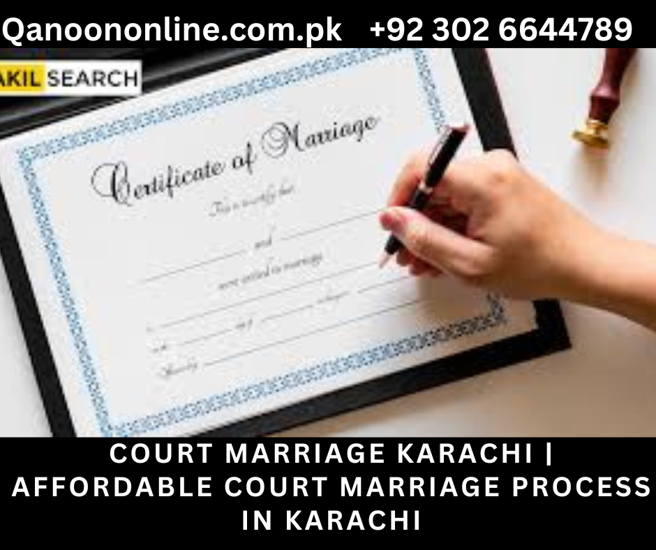 Court Marriage in Karachi