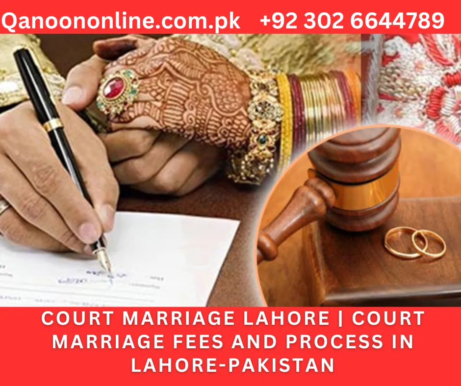 Court Marriage Fees